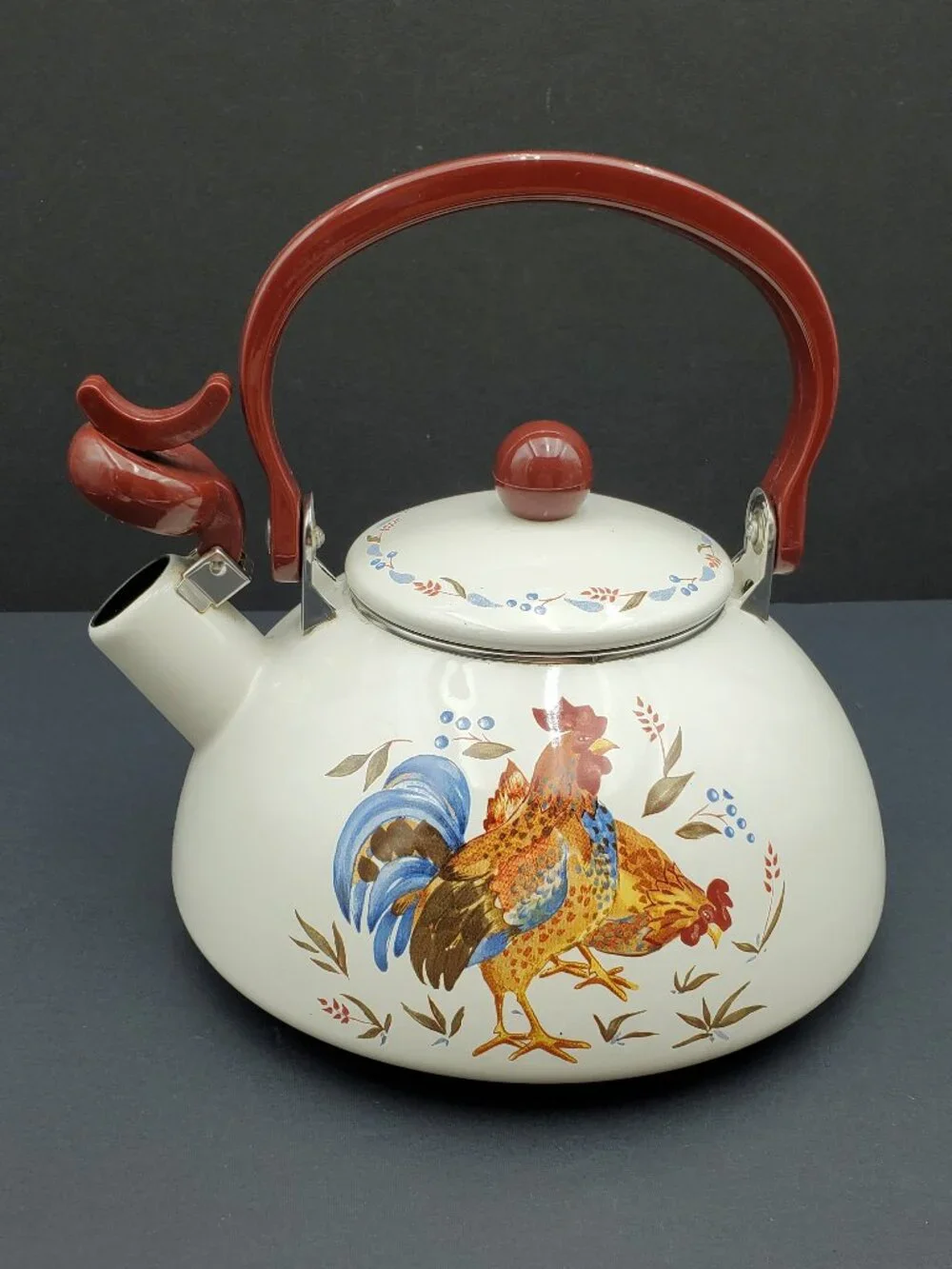 Corelle Country Morning Rooster Teapot Corning Rooster 2 Quart Tea Kettle